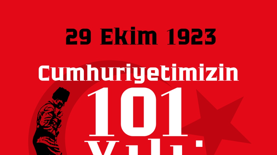 CUMHURİYET BAYRAMIMIZ KUTLU OLSUN!